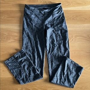 Athleta Charcoal Straight Leg Pants